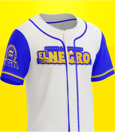 Jersey beisbolero Blanco 