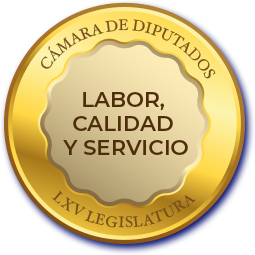 Reconocimiento de la Cámara  de Diputados a través  de la Dip. Margarita García  por su valiosa <b>LABOR, CALIDAD  Y SERVICIO.</b>